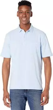 Рубашка-поло The Original Four-Button Heathered Polo johnnie-O, цвет Gulf Blue