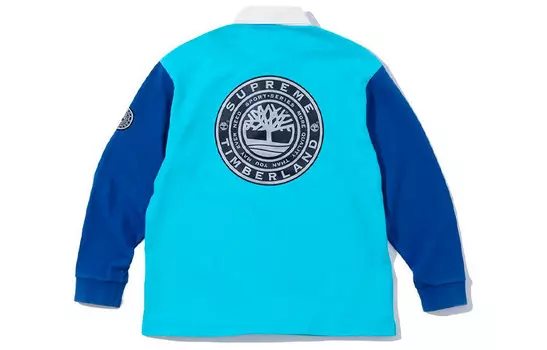 Рубашка поло Timberland X FW21 унисекс Supreme, синий