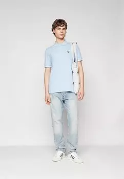 Рубашка-поло Tipped Lyle & Scott, голубой/белый