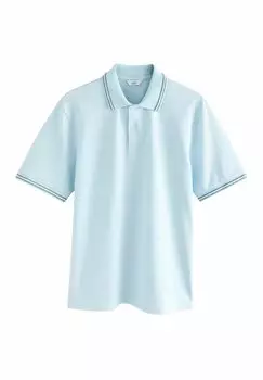 Рубашка поло TIPPED REGULAR FIT Next, синий