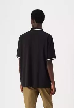 Рубашка поло TIPPED Tommy Jeans, черный
