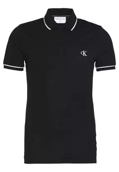 Рубашка-поло TIPPING Calvin Klein Jeans, цвет black