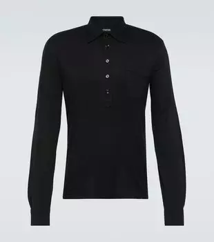 Рубашка поло Tom Ford, черный