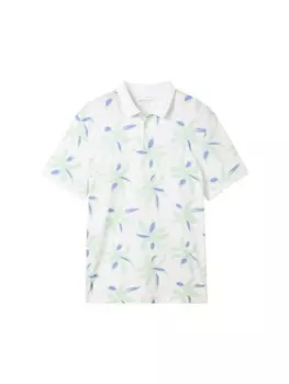 Рубашка поло TOM TAILOR DENIM Shirt, белый