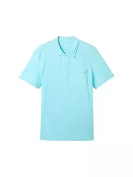 Рубашка поло TOM TAILOR Shirt, бирюзовый