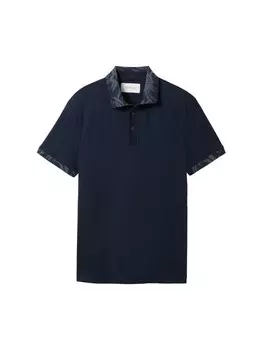 Рубашка поло TOM TAILOR Shirt, ночной синий