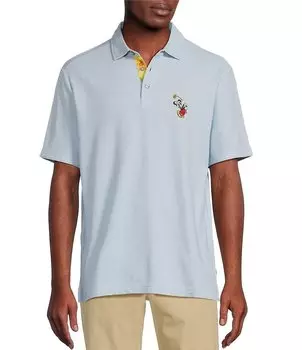 Рубашка поло Tommy Bahama Disney Postcard To Paradise 5 O'Clock, синий