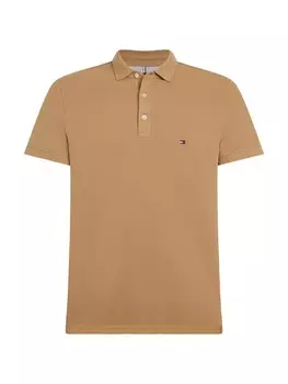 Рубашка поло TOMMY HILFIGER Shirt 1985, светло-коричневый