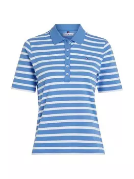 Рубашка поло TOMMY HILFIGER Shirt, цвет navy/azure
