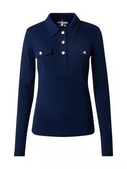 Рубашка поло TOMMY HILFIGER Shirt, синий