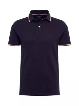 Рубашка поло TOMMY HILFIGER Shirt, темно-синий