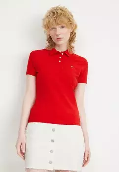 Рубашка поло Tommy Jeans, красный