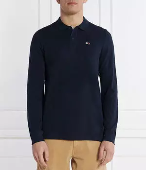 Рубашка поло Tommy Jeans, синий