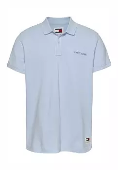 Рубашка поло Tommy Jeans, светло-синий