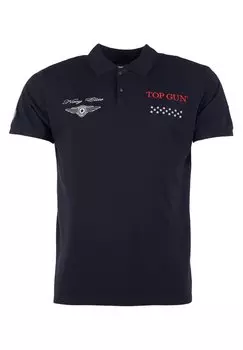 Рубашка поло TOP GUN, черный