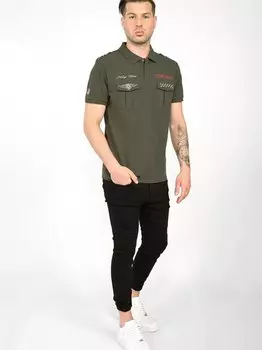 Рубашка поло Topgun, зеленый