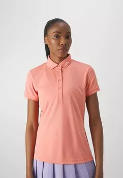 Рубашка-поло TOUR TECH J.LINDEBERG Sports, цвет burnt coral