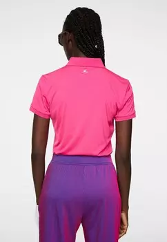 Рубашка поло TOUR TECH J.LINDEBERG Sports, розовый