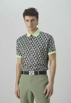 Рубашка-поло TOUR TECH REG FIT J.LINDEBERG Sports, цвет geo jl navy