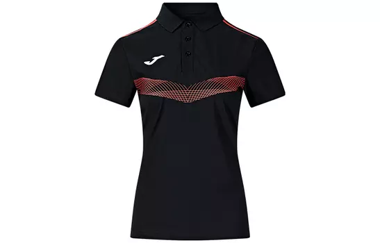 Рубашка-поло Training Series для женщин Joma, черный