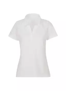 Рубашка-поло Trigema "Рубашка-поло TRIGEMA без планки на пуговицах", белый
