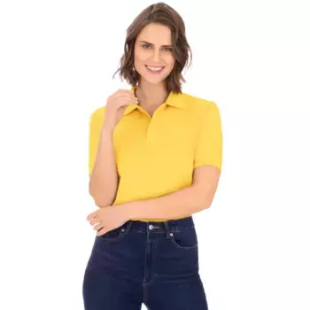 Рубашка-поло Trigema "Рубашка-поло TRIGEMA DELUXE Piqu", желтый