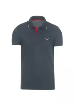 Рубашка-поло Trigema "TRIGEMA Slim Fit Polo Shirt", антрацит