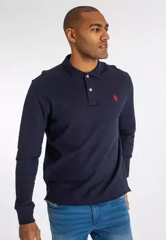 Рубашка-поло U.S. Polo Assn., цвет dark sapphire