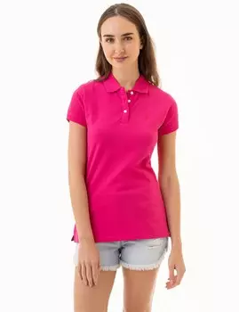 Рубашка-поло U.S. Polo Assn., фуксия