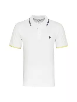 Рубашка поло U.S. POLO ASSN. Shirt Barney, белый