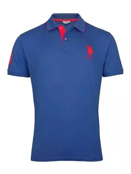Рубашка поло U.S. POLO ASSN. Shirt, цвет gentian