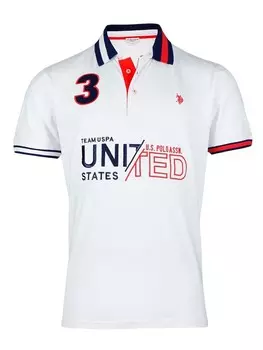 Рубашка поло U.S. POLO ASSN. Shirt, белый