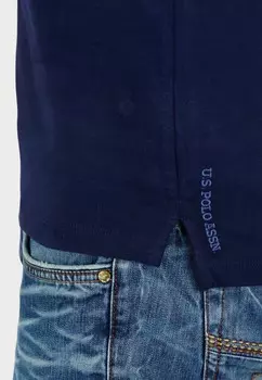 Рубашка поло U.S. Polo Assn., темно-синий