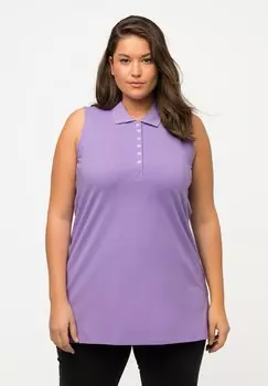 Рубашка поло Ulla Popken, фиолетовый