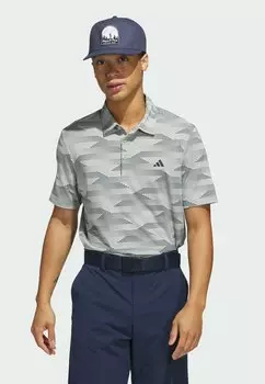 Рубашка поло ULTIMATE365 SPEED STRIPE adidas Performance, серый