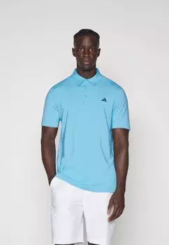 Рубашка-поло ULTIMATE SOLID adidas Golf, цвет semi blue burst