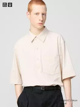 Рубашка поло Uniqlo, белый