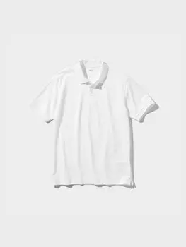 Рубашка-поло Uniqlo, цвет 00 белый