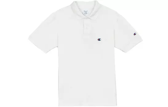 Рубашка поло унисекс белая Champion, белый