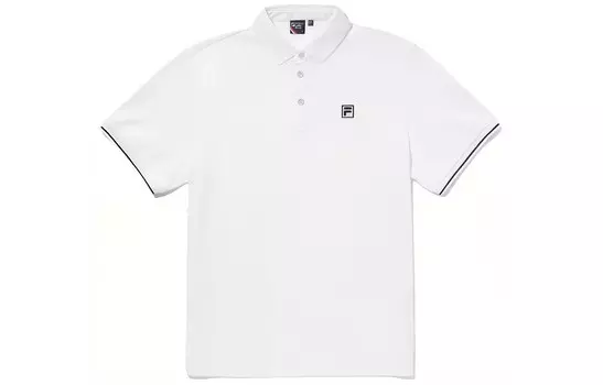 Рубашка поло унисекс белая Fila, белый