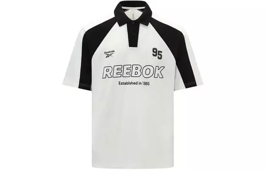 Рубашка поло унисекс белая Reebok, белый