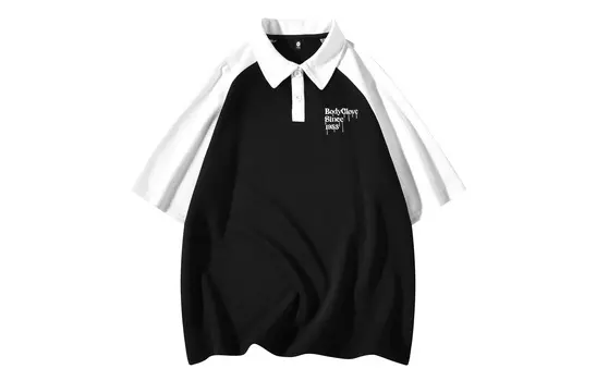 Рубашка поло унисекс BODY GLOVE, черный/белый