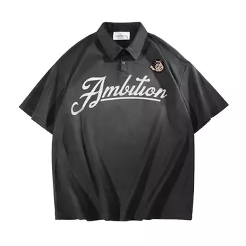 Рубашка-поло унисекс BRUMAIRE, Черный