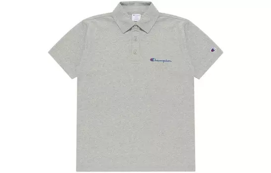 Рубашка поло унисекс Champion, темно-серый