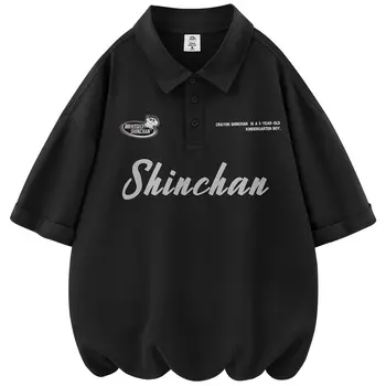 Рубашка-поло унисекс Crayon Shinchan/Crayon Shinchan, Белый