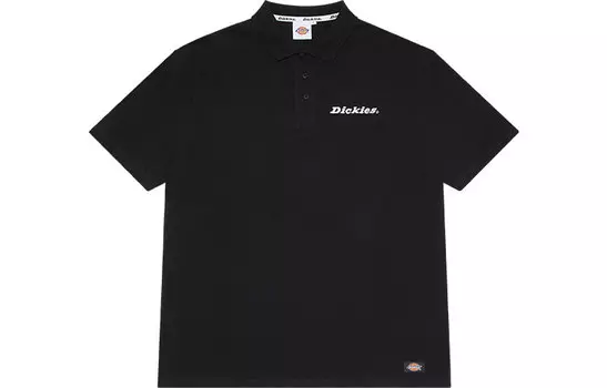Рубашка поло унисекс Dickies, Черный