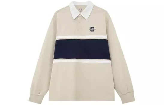 Рубашка поло унисекс Gap, хаки