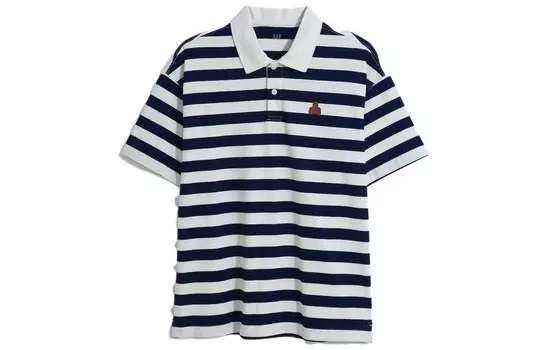 Рубашка поло унисекс Gap, зеленый
