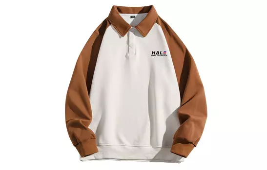 Рубашка поло унисекс HALEBOSS, Серый