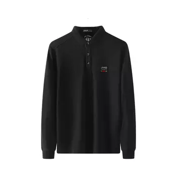 Рубашка поло унисекс JEEP SPIRIT, черный